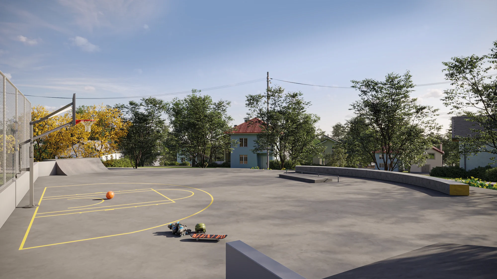 Praça Skate lote comviva amanda